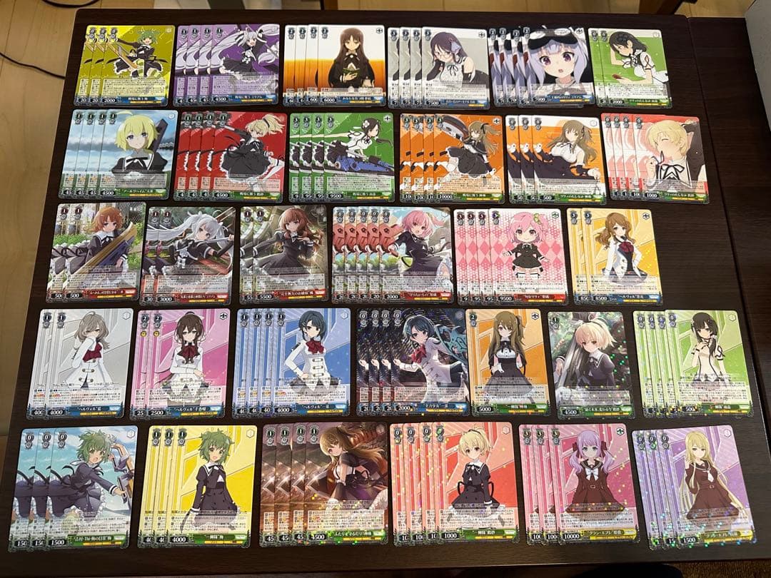 ヴァイス アサルトリリィ デッキ2つ おまけ調整パーツ付き