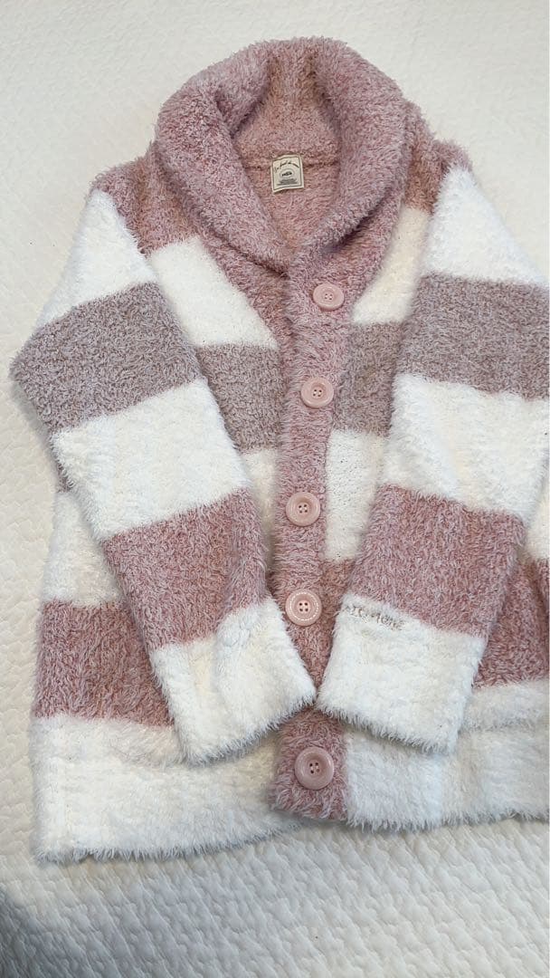 ◆試着のみ◆ジェラピケ ジェラートピケ ルームウェア 上下セット ピンクボーダー