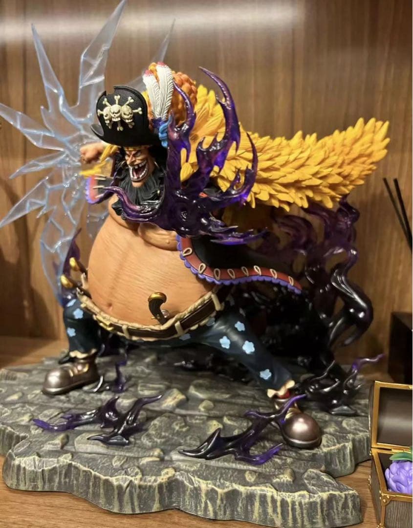 ワンピース 0715 黒ひげ ガレージキット ガレキ スタチュー フィギュア