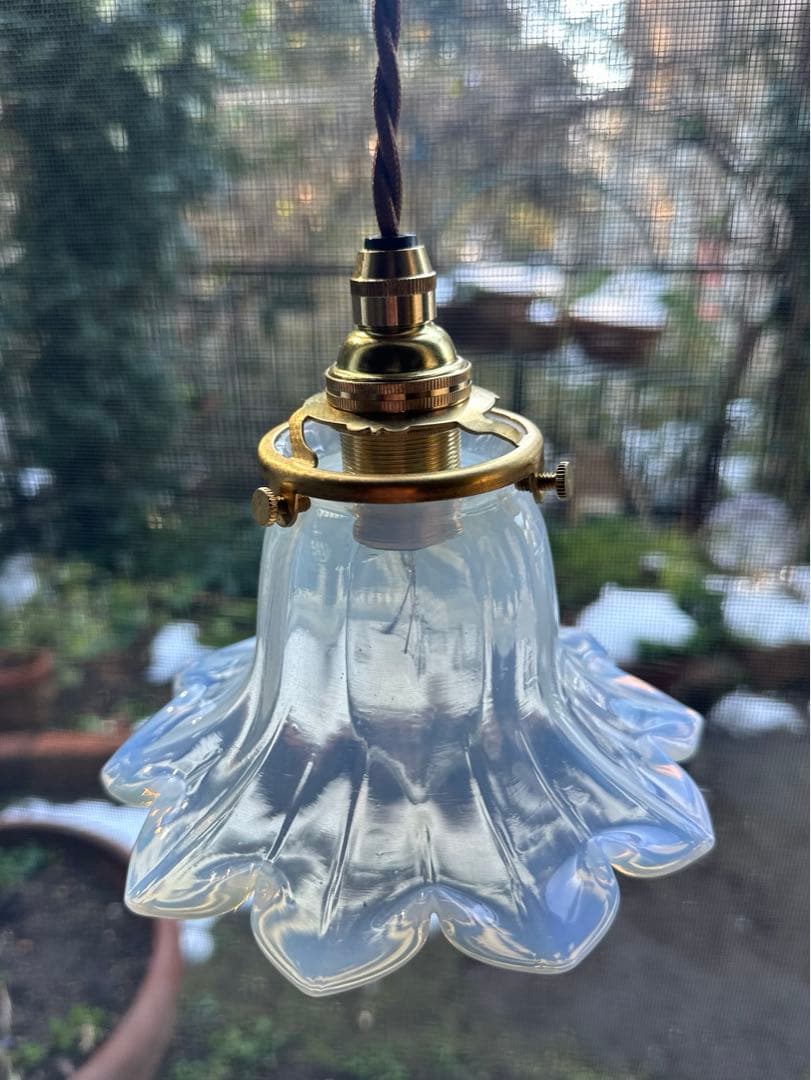 20年代 フランス アンティーク ブルームラーノガラスの巨大なミニ