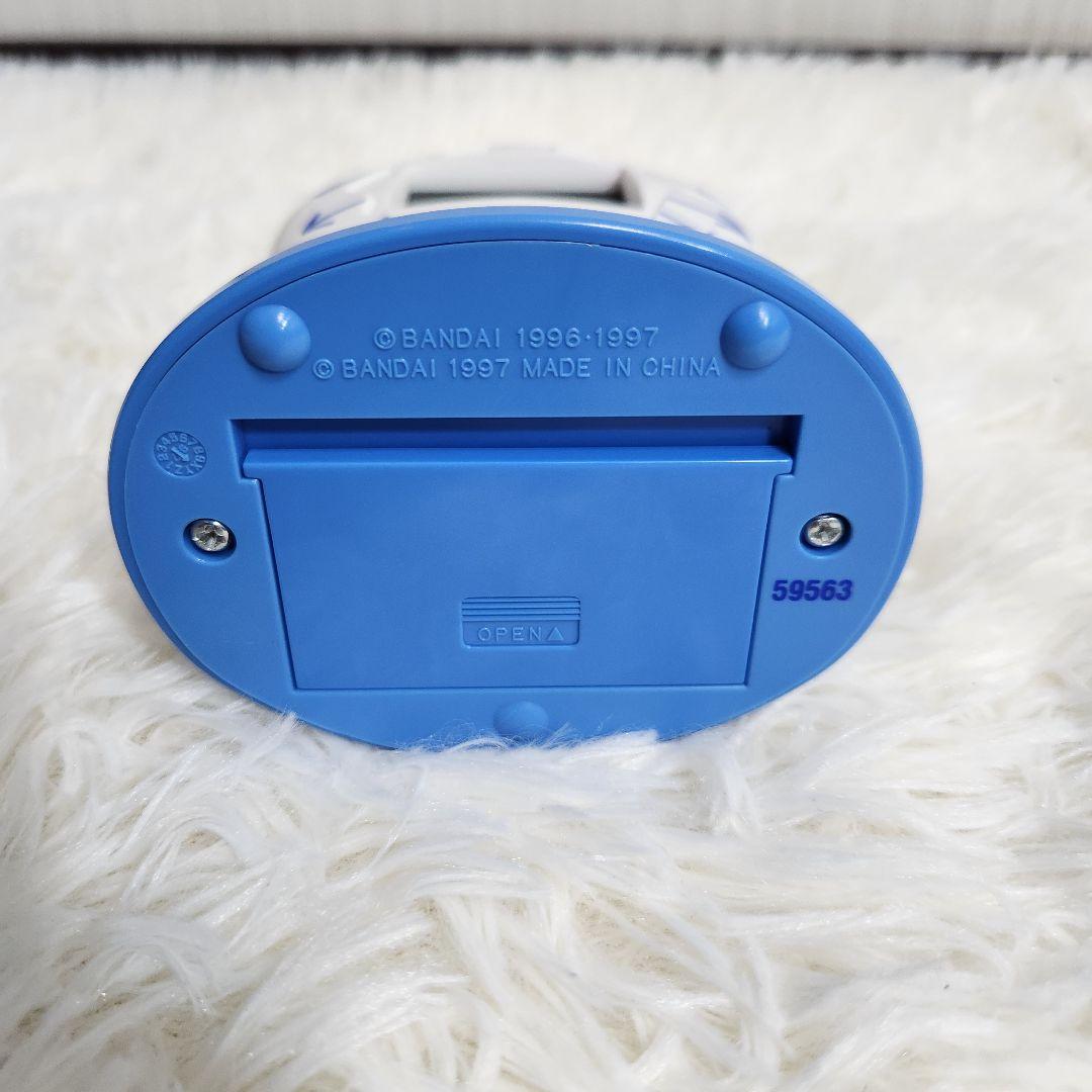 ほぼ新品】たまごっちの目覚まし時計 めざまっち 白