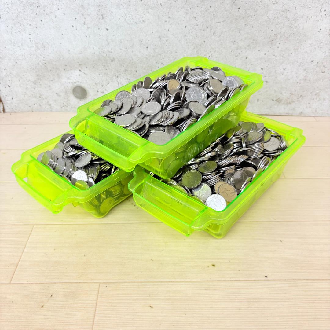 25パイ パチスロ メダル  約16kg 約3000枚 箱3個付き 25パイ パチスロ メダル 約16kg 約3000枚 箱3個付き パチスロ用25