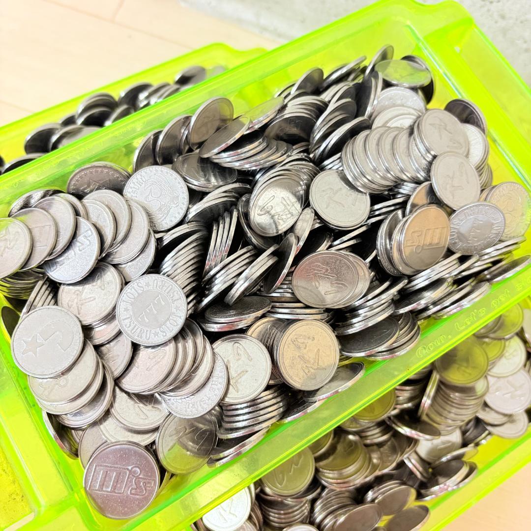 25パイ パチスロ メダル コイン 約16kg 約3000枚 箱3個付き