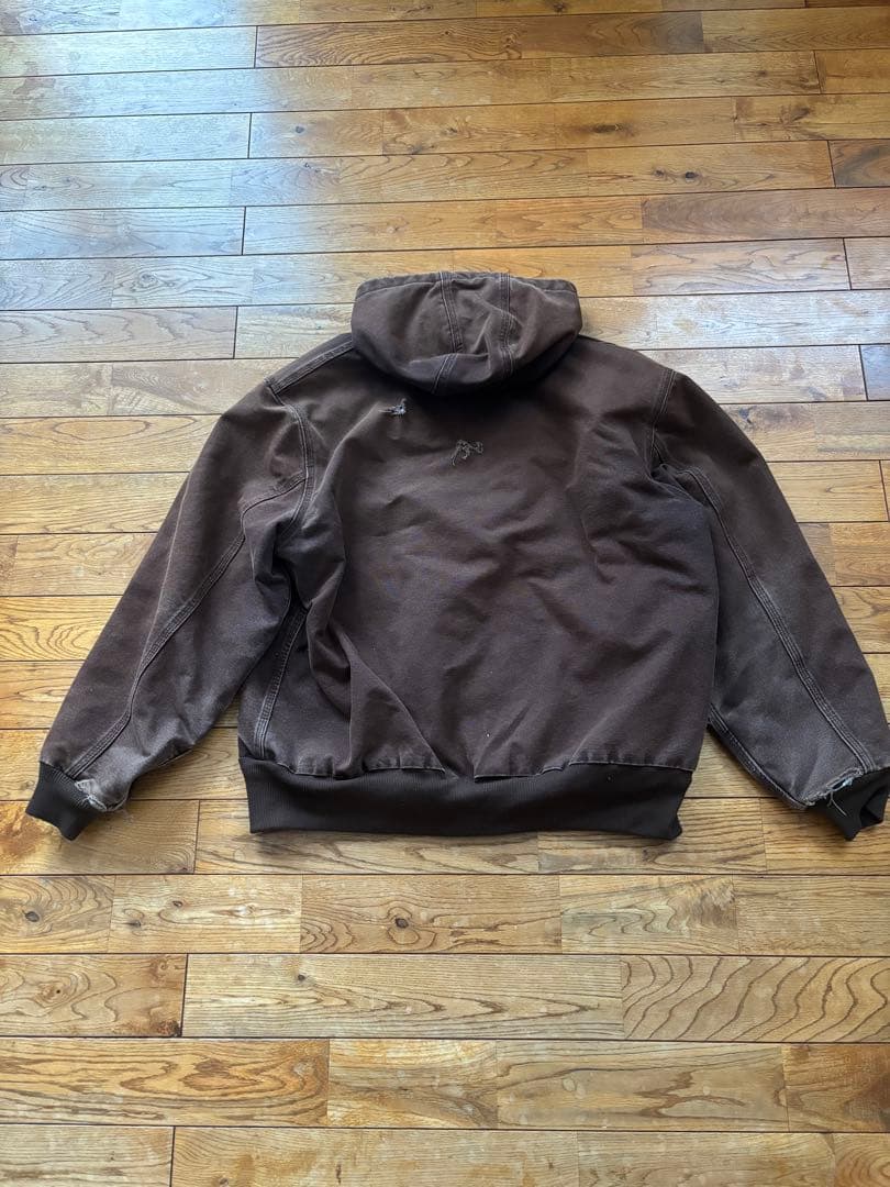 Carharttアクティブジャケット ブラウン XLサイズ