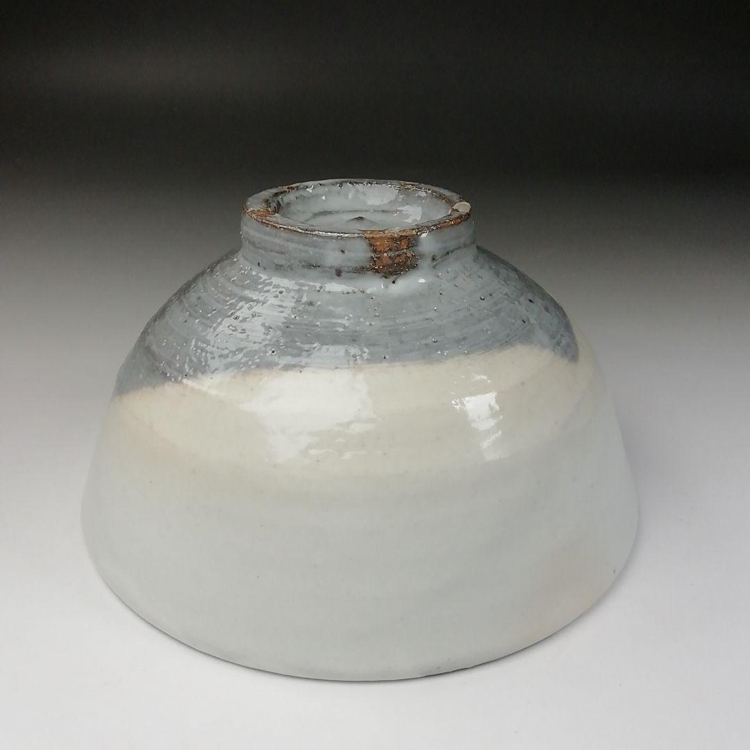 T260 茶碗 『粉引茶碗』『素風窯 奥哲二』 共箱 抹茶碗 茶道具