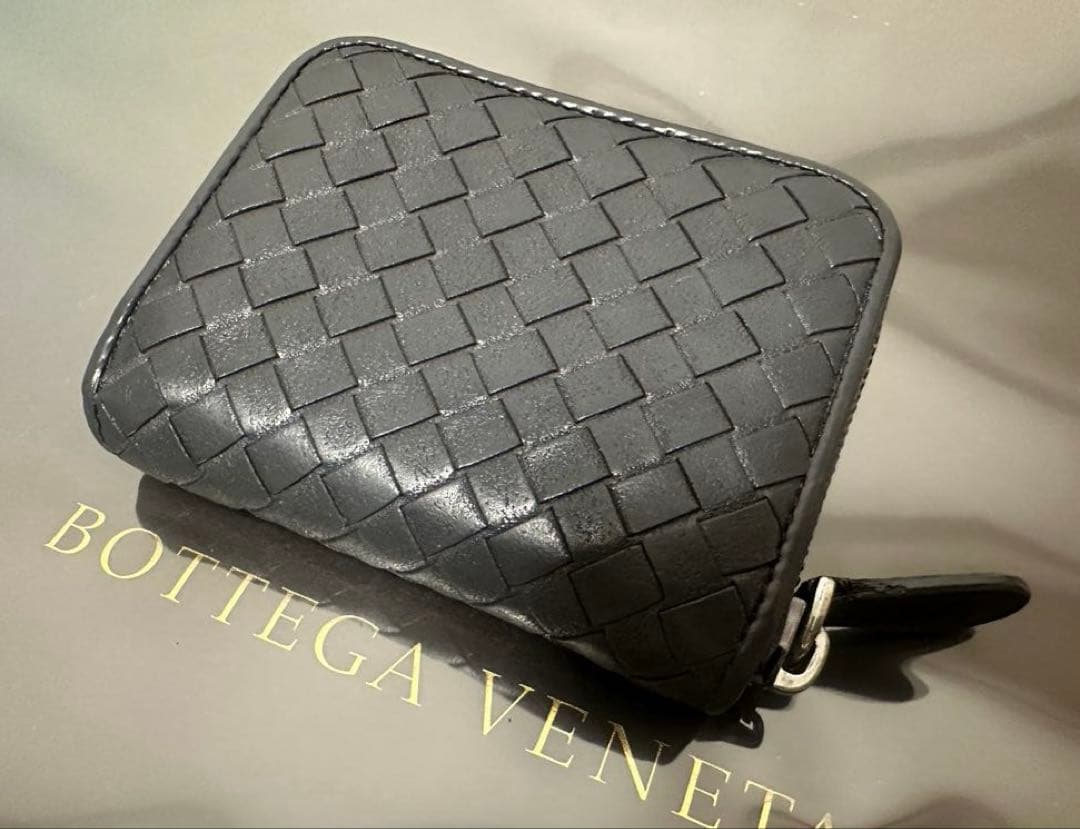 【付属品付】ボッテガヴェネタ イントレチャートケース/ラム/灰1️⃣✨✨