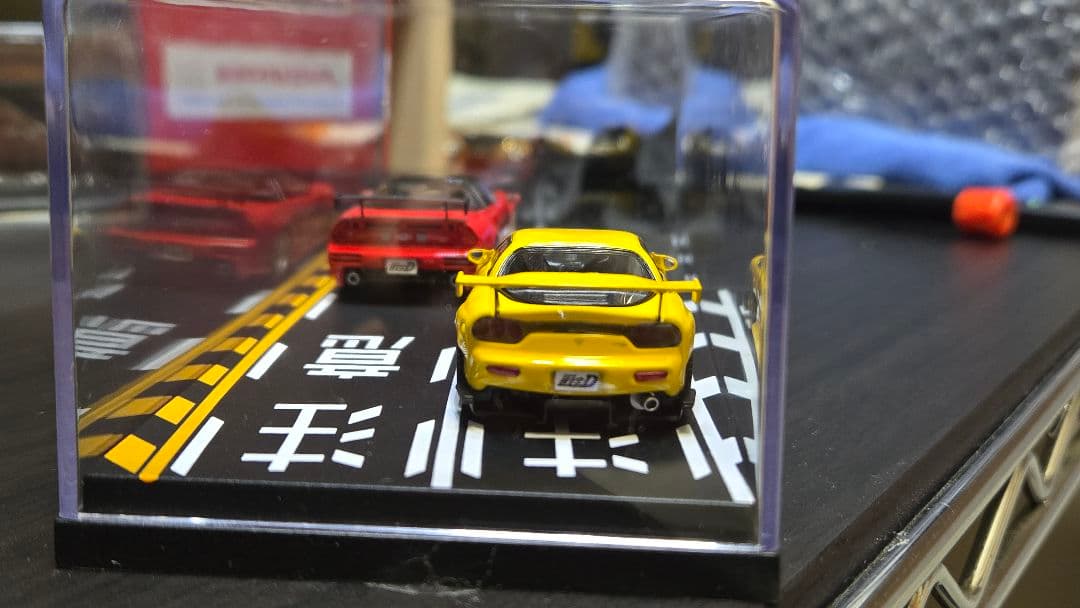 modeler's入手困難1/64 頭文字D 高橋啓介RX-7 北条豪NSX