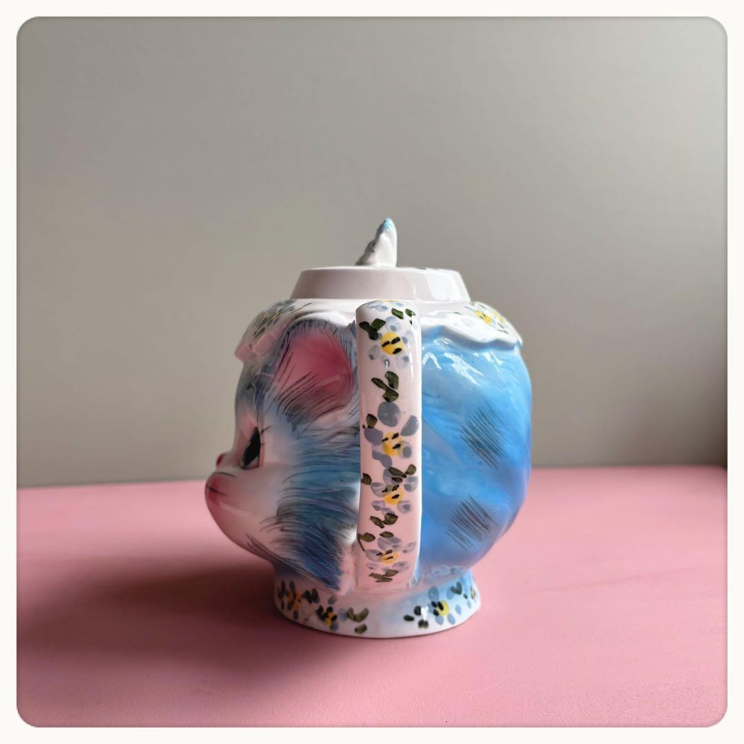 ヴィンテージ レフトン社 ミス プリス キティ ティーポッ