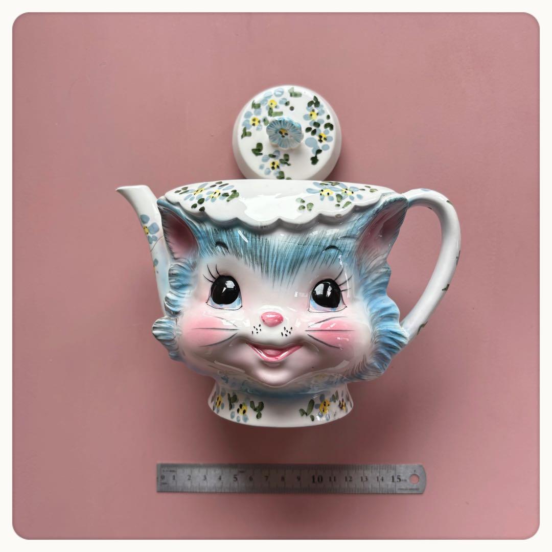 ヴィンテージ レフトン社 ミス プリス キティ ティーポット