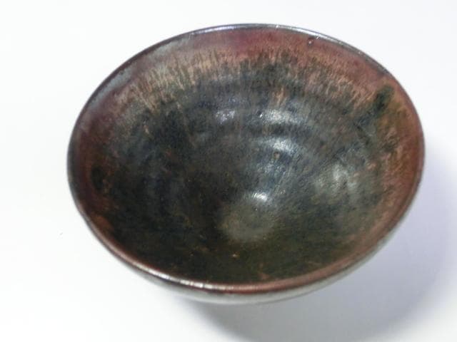 茶碗□古い時代物の天目茶碗 中国古玩 お茶道具 極上品 唐物 骨董