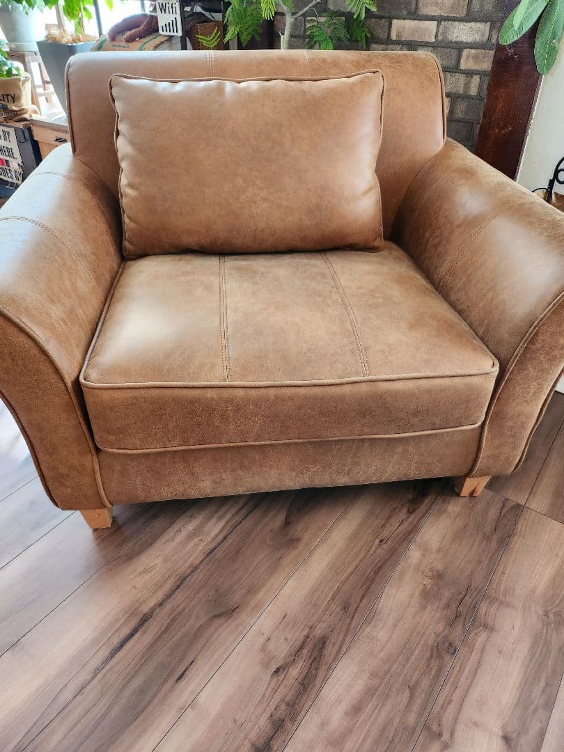 １人掛けソファ レザーテックス RELAXFORM セキカグ クラッシュゲート