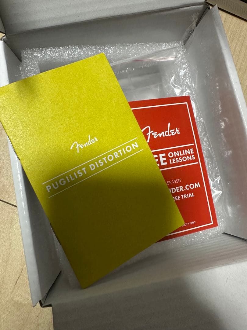Fender PUGILIST DISTORTION ゴールド