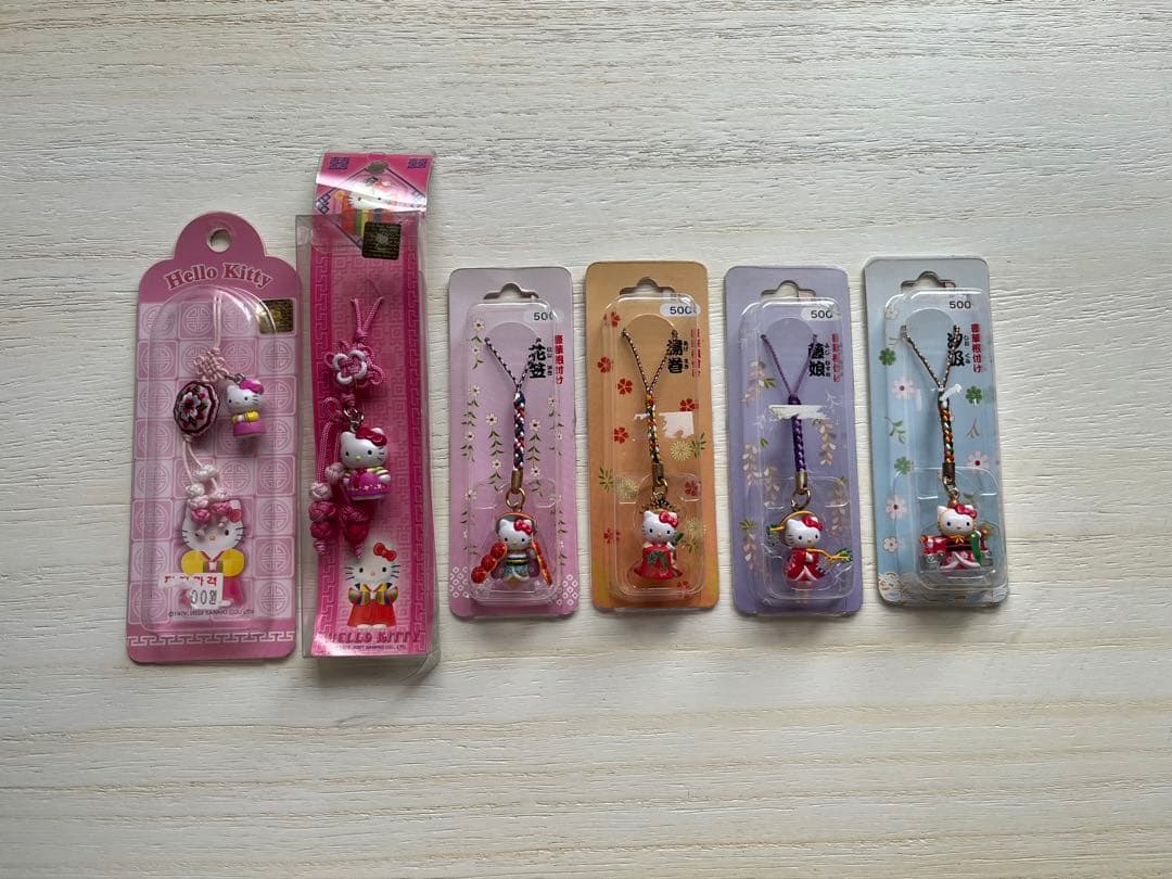 ハローキティ ストラップセット　約165個
