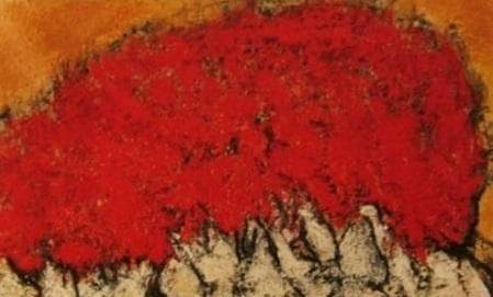 三岸節子、「花　ヴェロンにて」、厳選、希少画集・額装画、人気作品、新品高級額