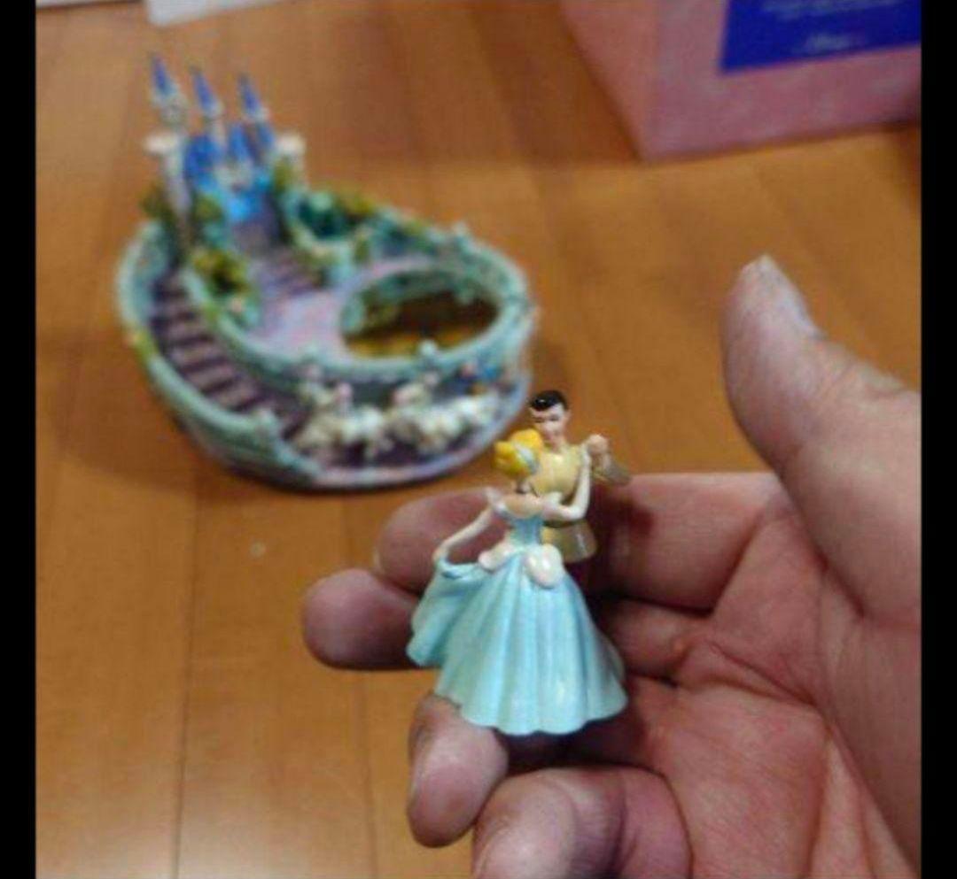 【希少品レア美品】ディズニー　Disney 　シンデレラ　シンデレラ城オルゴール