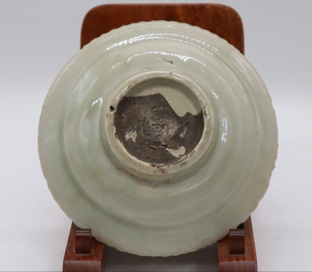 中国 青磁 皿 龍泉窯 アンティーク 送料込み250816 中国 青磁 皿 龍泉