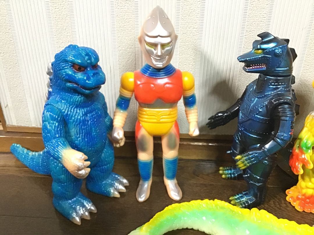 M1号　東宝怪獣5体セット　福袋　現状現品渡し　美品　プロフ必読　値引不可