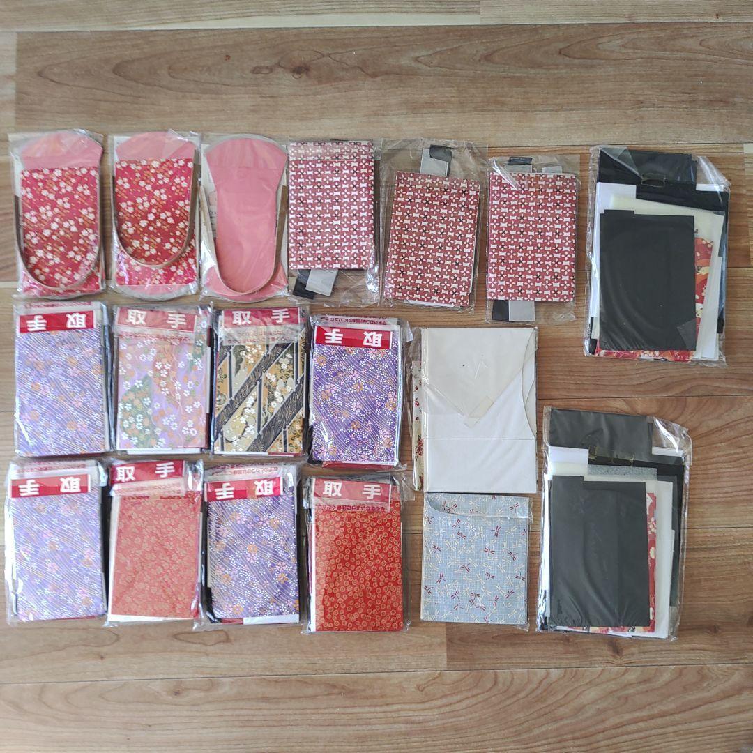 さくらほりきり　和工芸キット　まとめ売り　希少　匿名配送日本和紙工芸　合計１８