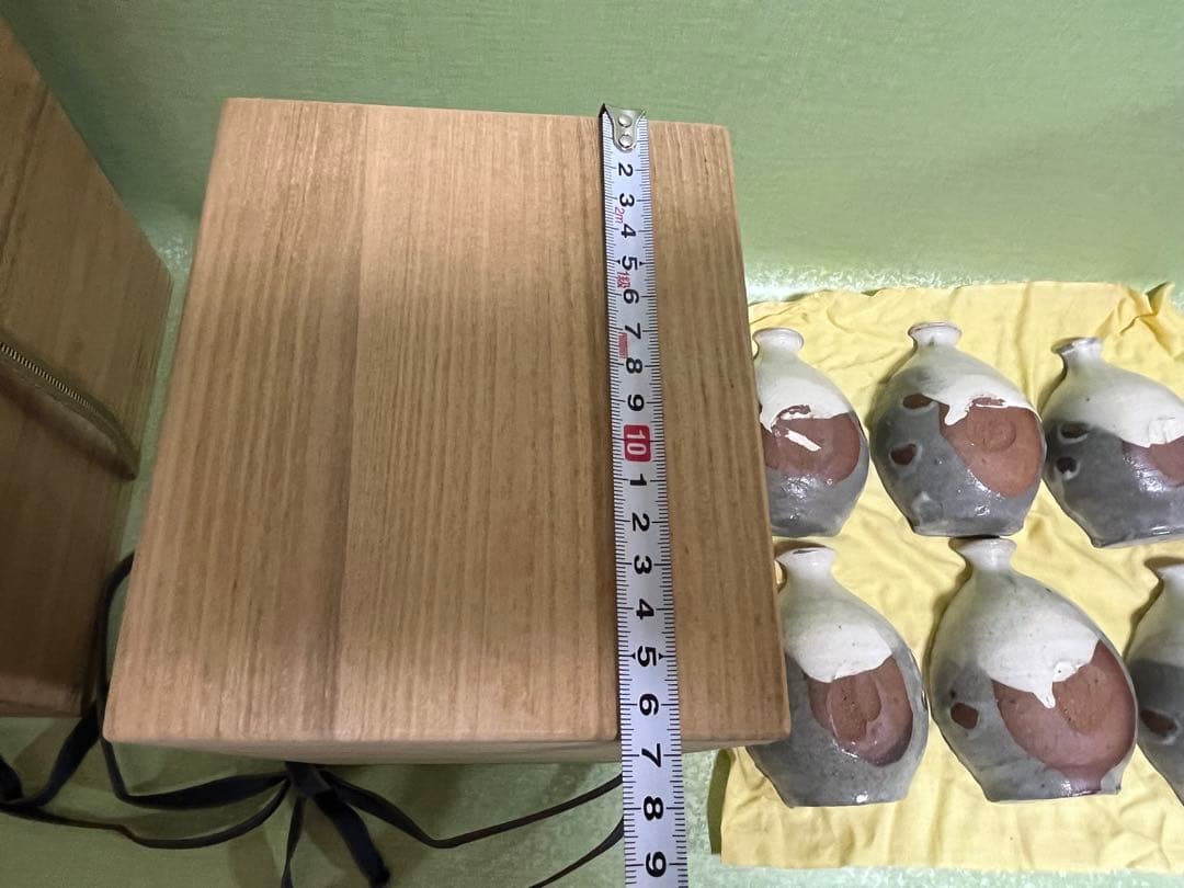 ト23) 向付け 切り徳利 6客 [ 槇 啓州 ] 讃岐七宝山旺禅