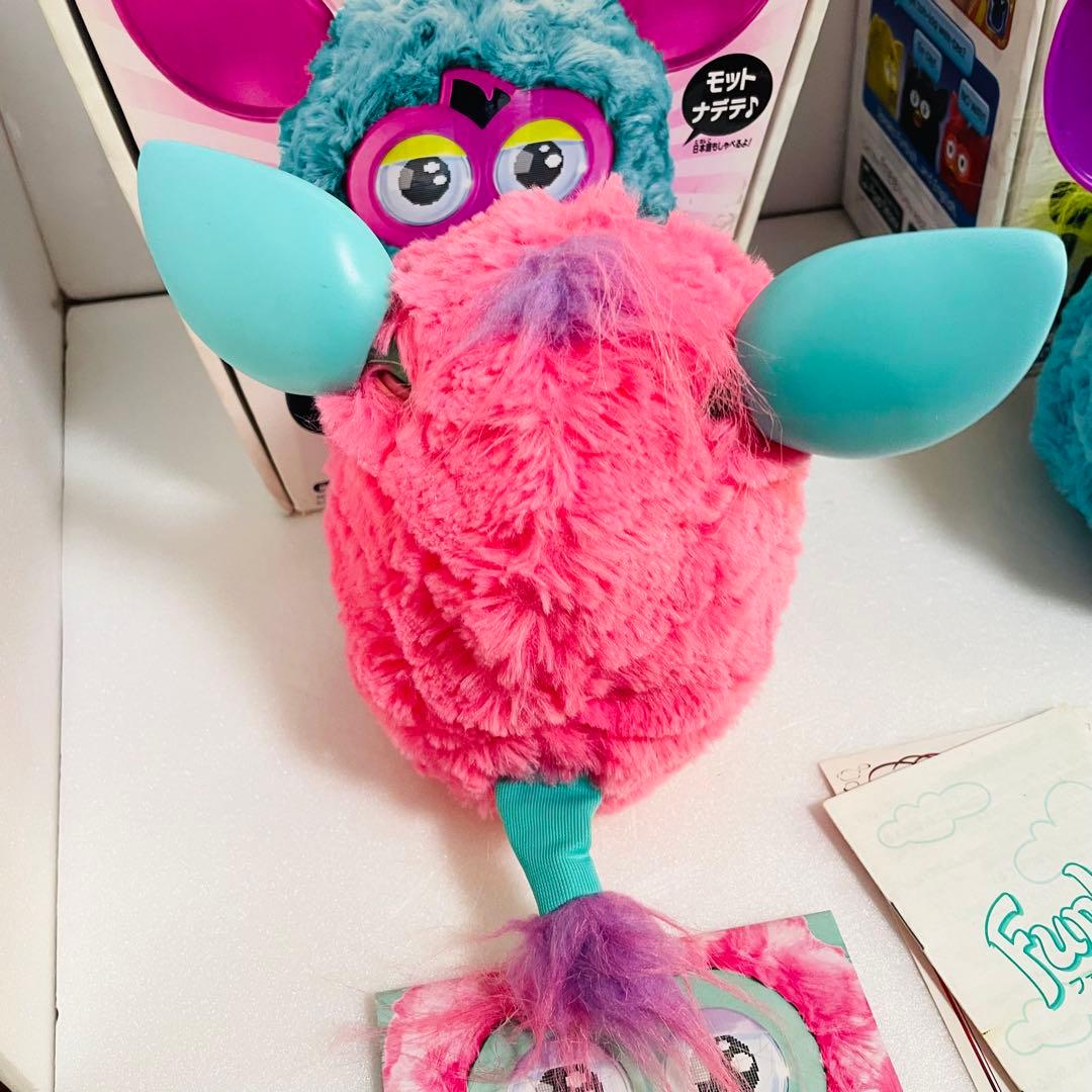 Furby ファービー ミントドロップ 日本語版 ストロベリーピンク セット