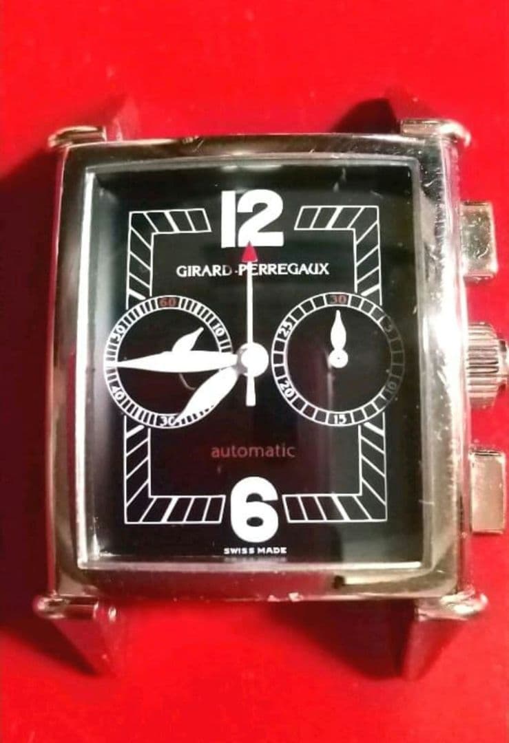 時計 Girard Perregaux vintage white gold