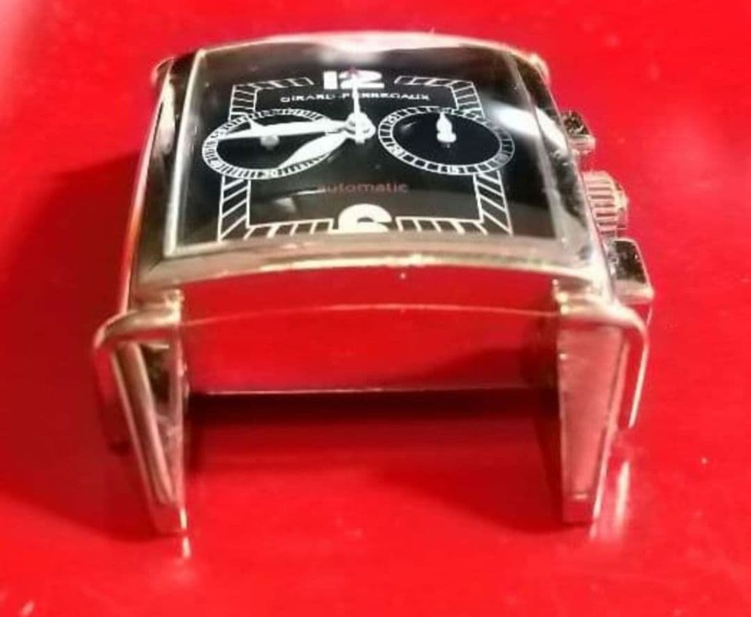 時計 Girard Perregaux vintage white gold