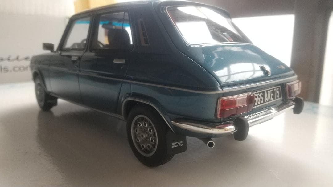 OTTO mobile SIMCA 1100 Ti Bleu ミニカー 1/18