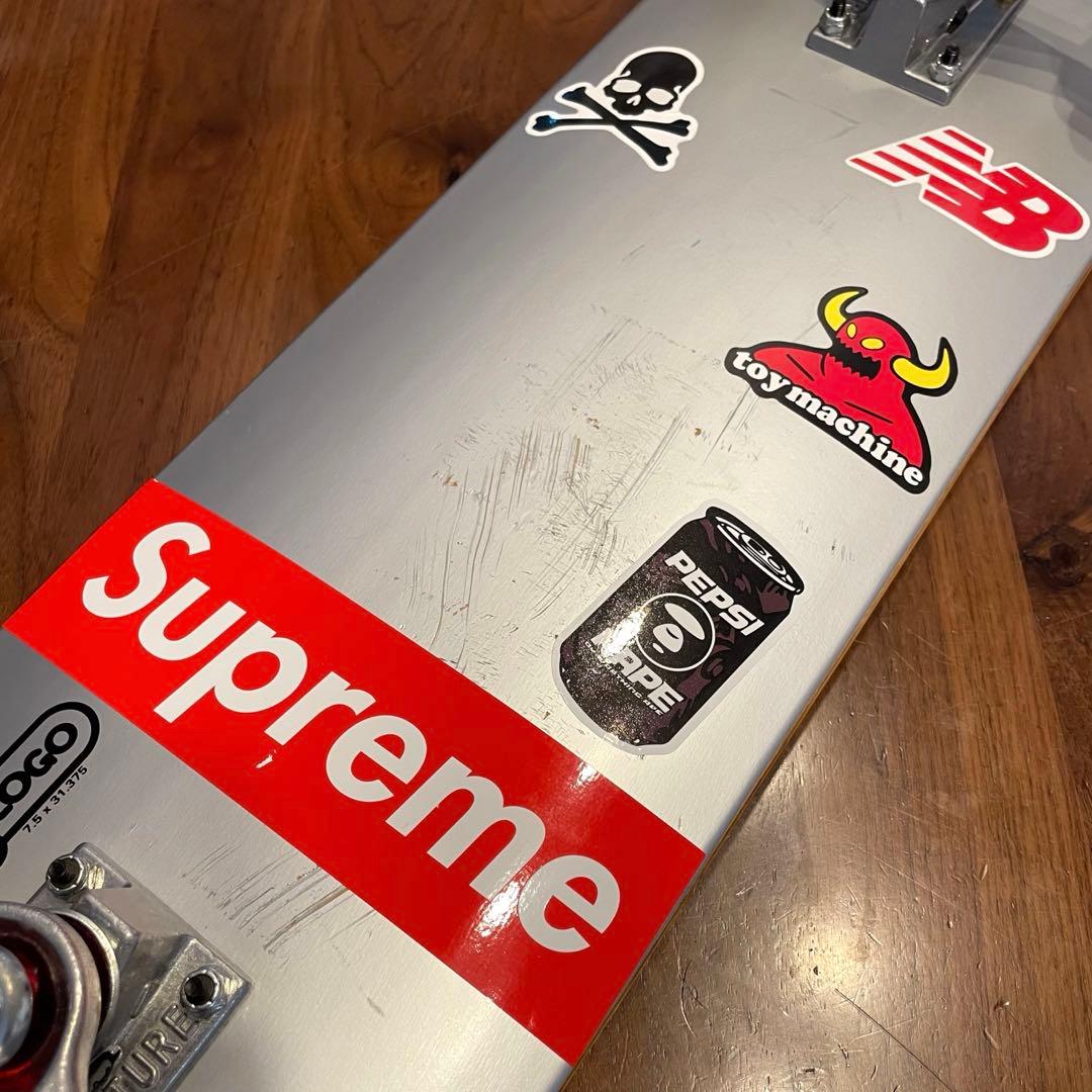 ミニロゴ　美品　スケボー　コンプリート　子供用　ベンチャートラック　トイマシーン