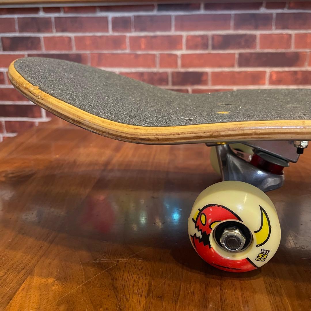 ミニロゴ　美品　スケボー　コンプリート　子供用　ベンチャートラック　トイマシーン