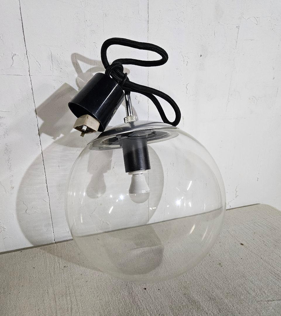 ジャパンヴィンテージ 球体ガラスのペンダントライト ナショナル 松下