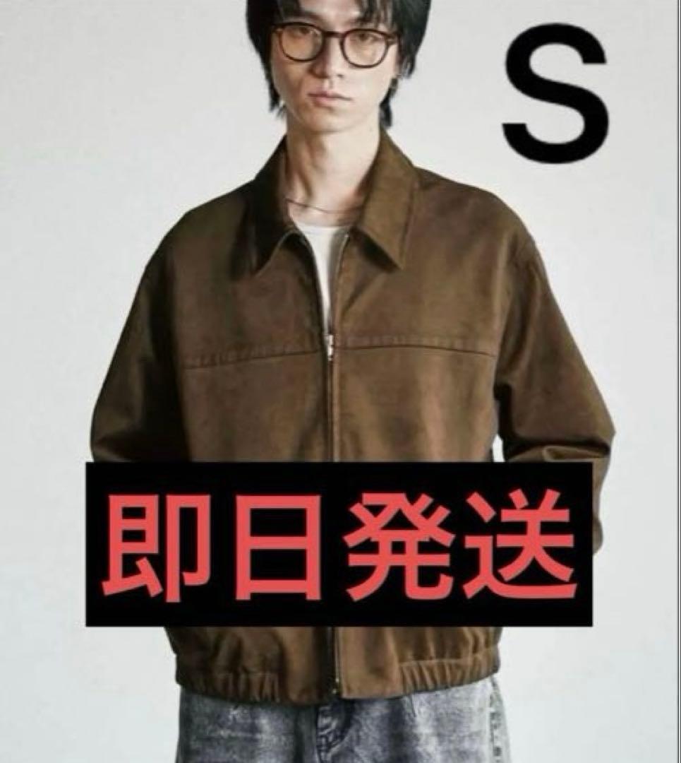 WYM LIDNM FAUX SUEDE ZIP BLOUSON Sサイズ - メルカリ