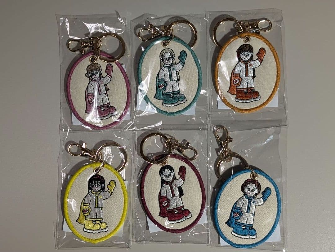 リトグリ　Live 2025 　Voice　刺繍　キーホルダー 　6種セット Little Glee Monster Live 2025 “Voice” Official Goods