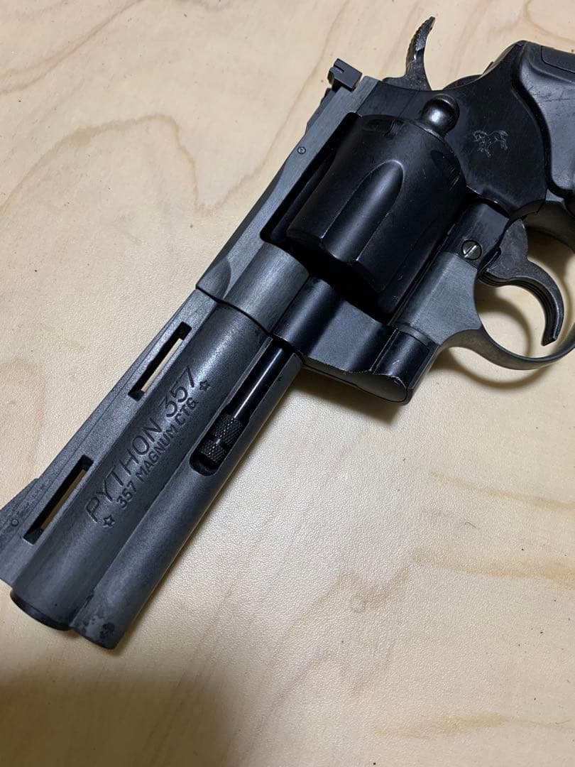 東京マルイパイソン4インチガスリボルバー 24連射　前期HW製