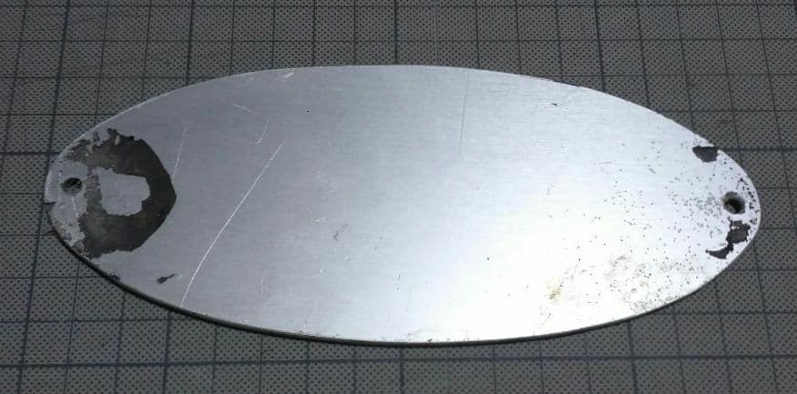 【鉄道部品】車輌製造銘板 日本車輌