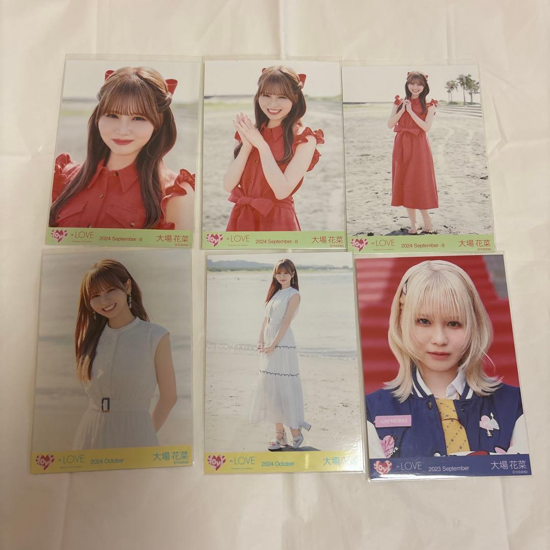 イコラブ 大場花菜 生写真 海とレモンティー ヒロインズ コンプ