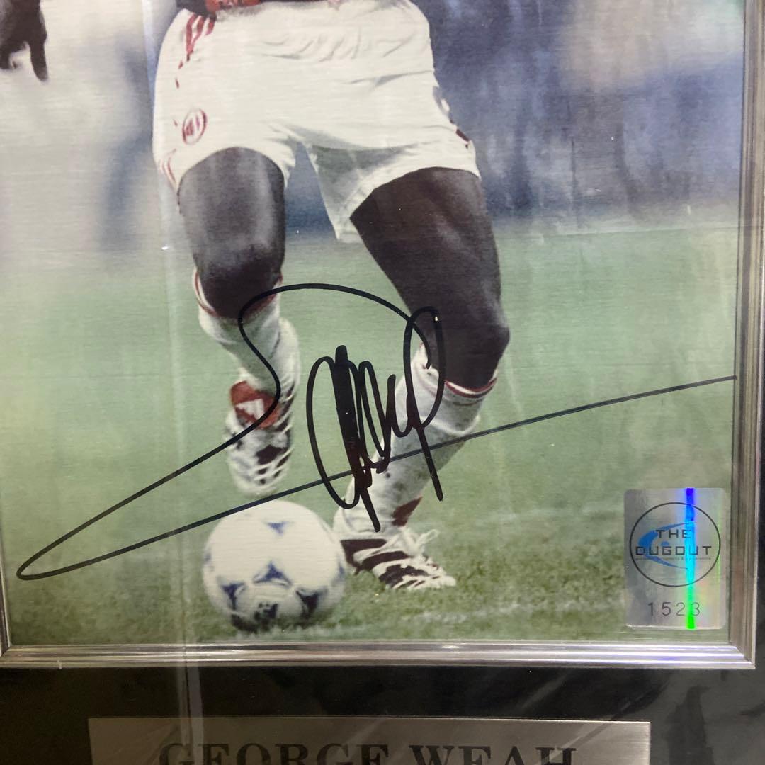 ジョージ・ウェア直筆サイン入りフォト　額入り