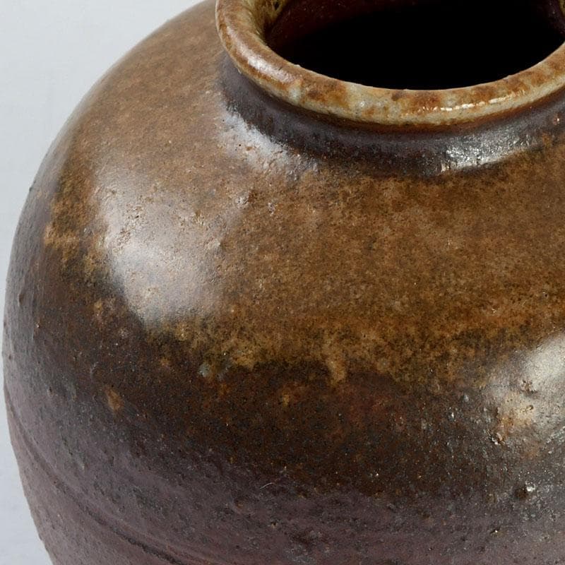 茶道具 備前焼 山本出造 茶入 仕覆付 共布共箱 V 9365 - メルカリ