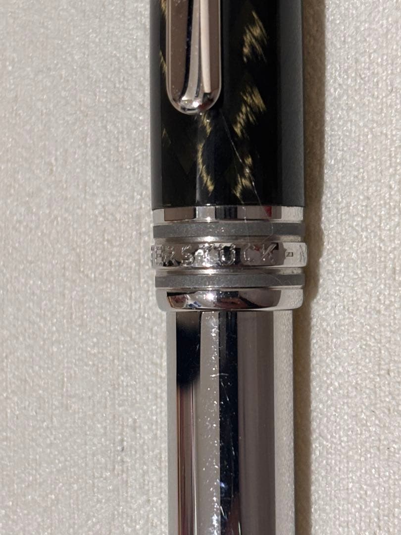 は*@様 【希少】MONT BLANC マイスターシューテュック　カーボンアンド