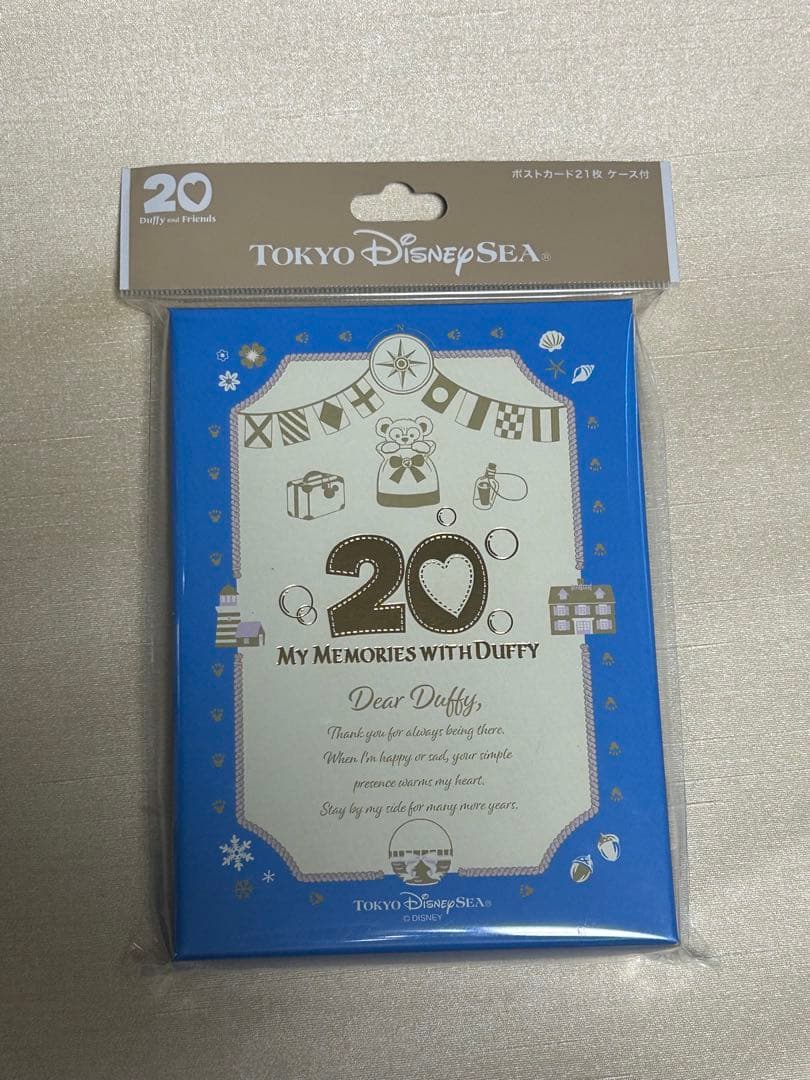 TDS ダッフィー20周年 ポストカード21枚セット - メルカリ