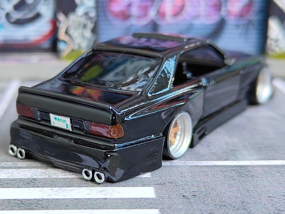 ホットウィールカスタム メルセデスベンツ 560 フルエアロ仕様☆トミカ改造