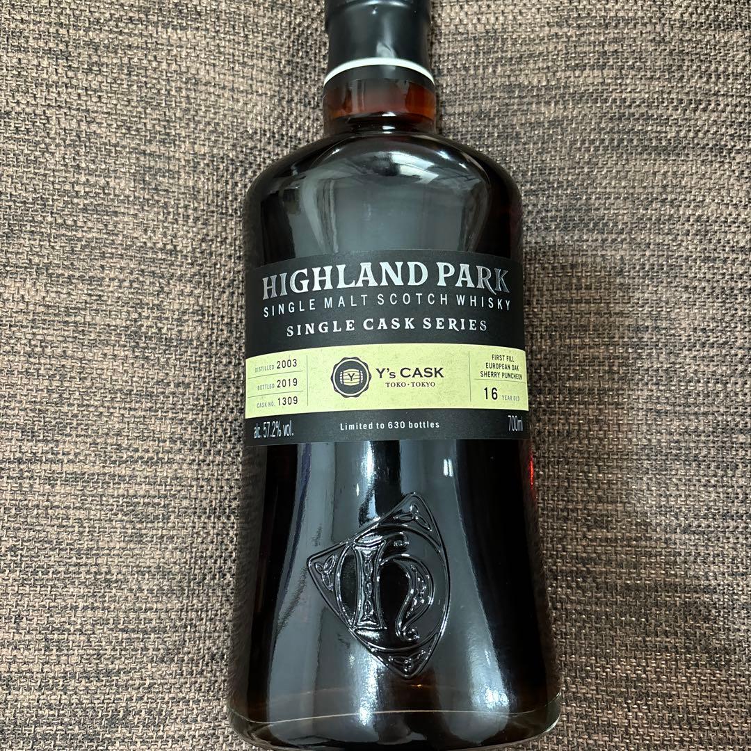 ハイランドパーク2003 1stFillユーロピアンオーク16年 Y'sカスク