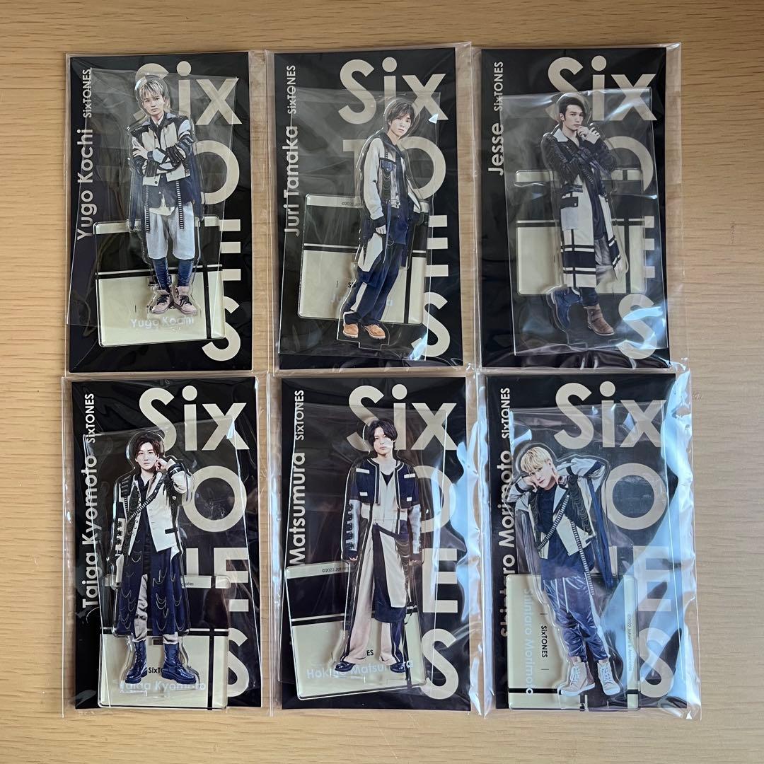 SixTONES アクリルスタンド 6体セット - メルカリ