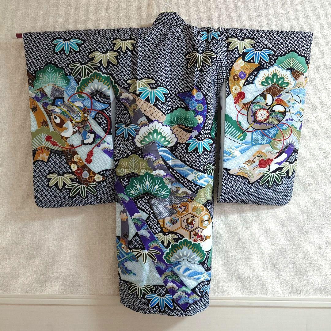 被布着　七五三 祝い用 和装セット　男の子　晴れの日