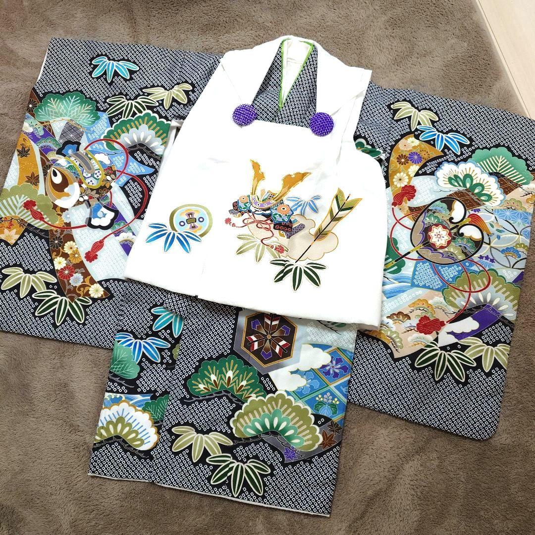 被布着　七五三 祝い用 和装セット　男の子　晴れの日