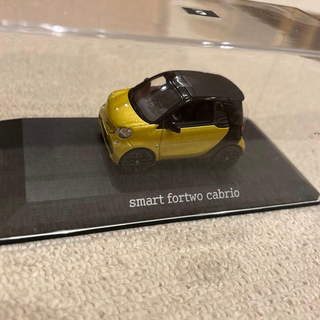 希少　smart fortwo cabrio ミニカー