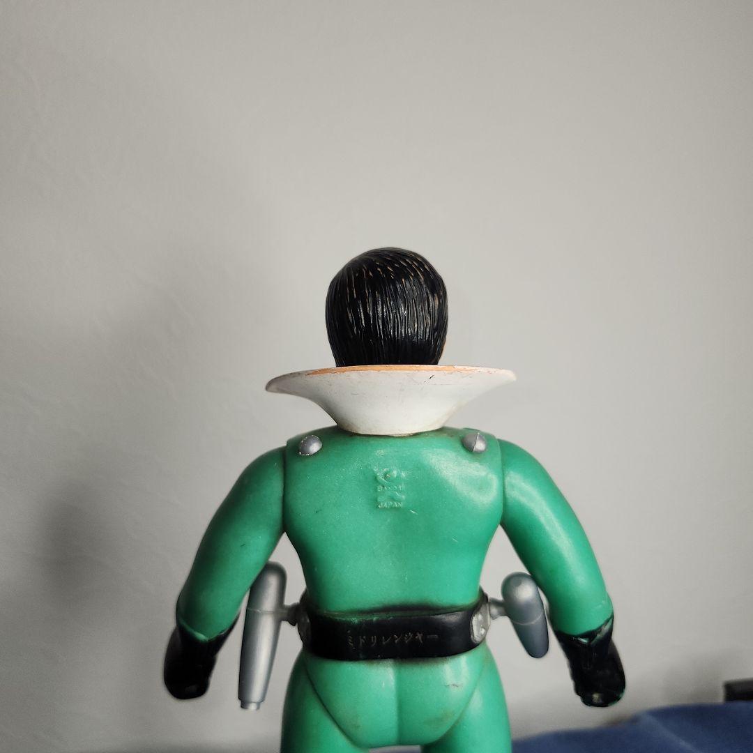 ミドリレンジャー　ソフビ　面なし　武器なし　マントなし。レア