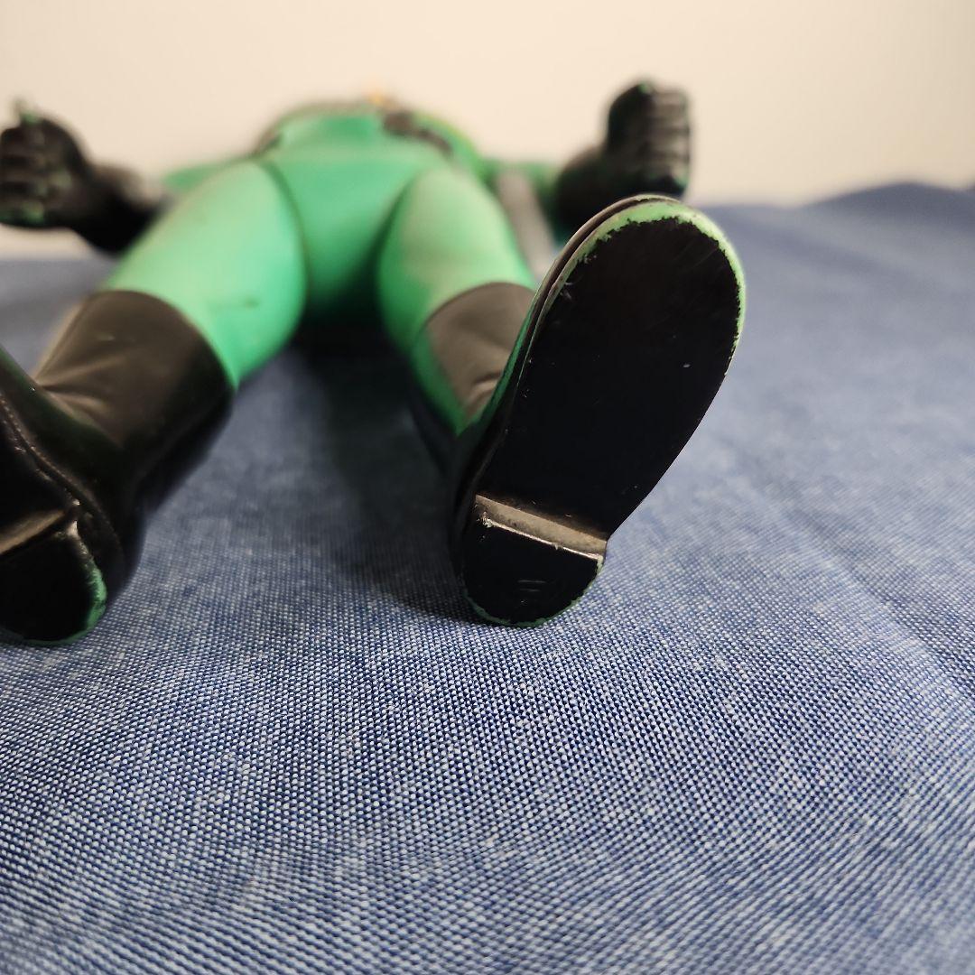 ミドリレンジャー　ソフビ　面なし　武器なし　マントなし。レア