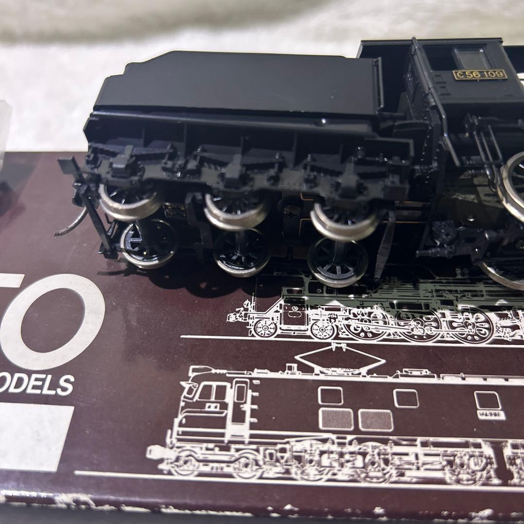 KATO C56 1-201 蒸気機関車 HOゲージ パーツ取付済 鉄道模型