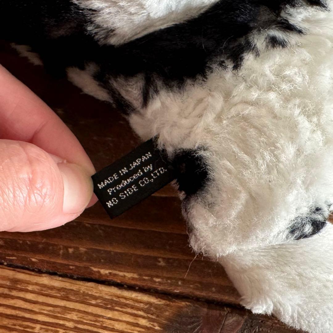 カドリー cuddly バジル 高級ぬいぐるみ 日本製 猫 手作り ホルスタイン