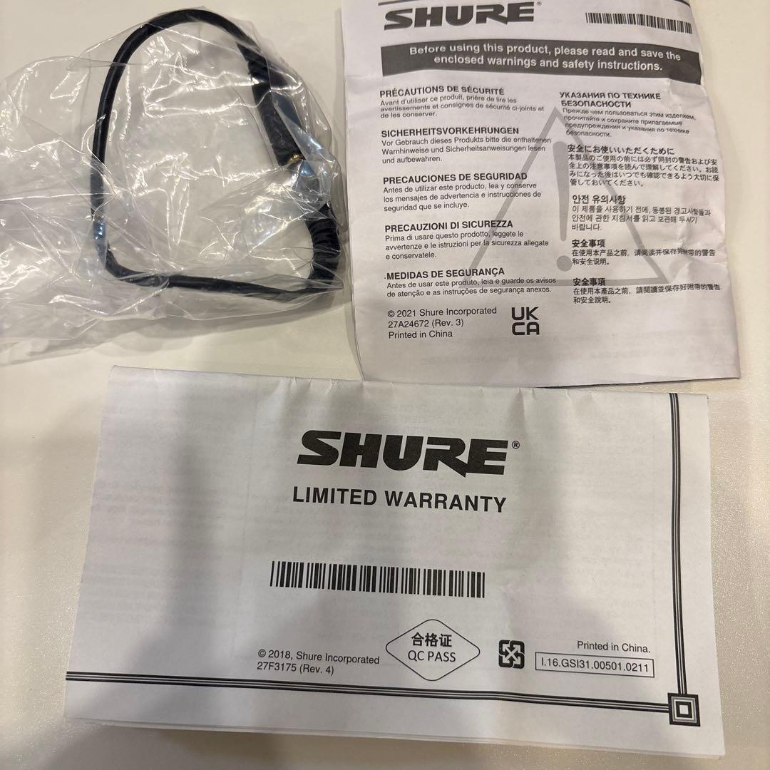 SHURE MV88 デジタルステレオコンデンサーマイク